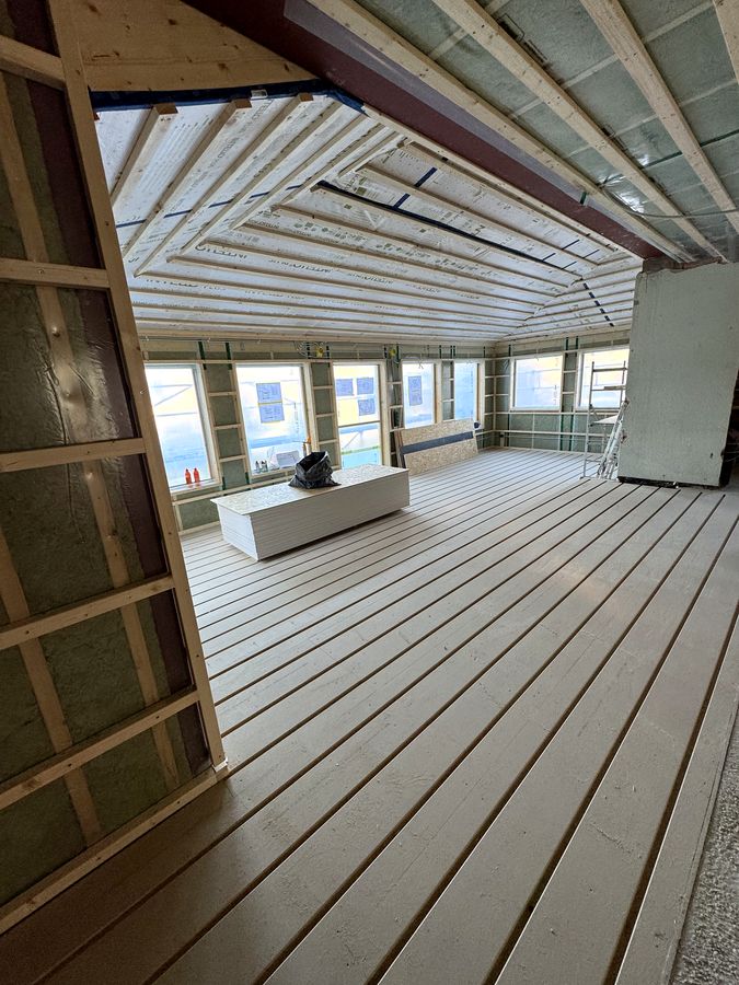 Påbyggnad av villa i Huddinge